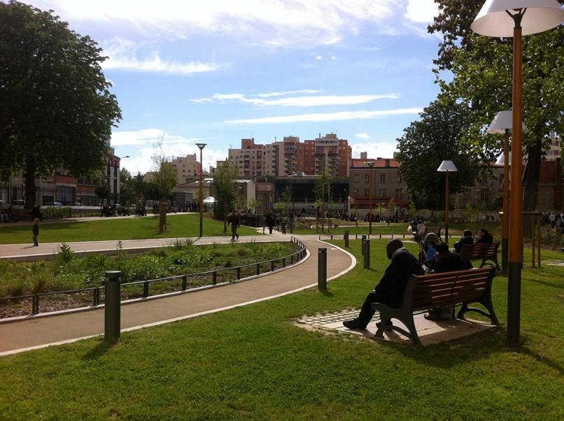 parc stalingrad à pantin